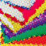 Halftone dots example