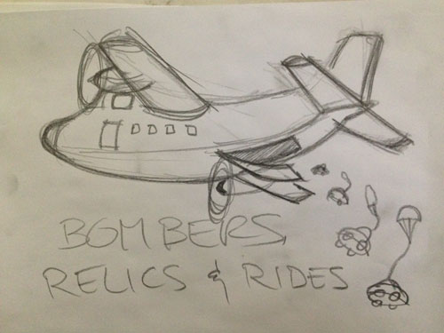 Bombers-relics-Rides-sketch-v01
