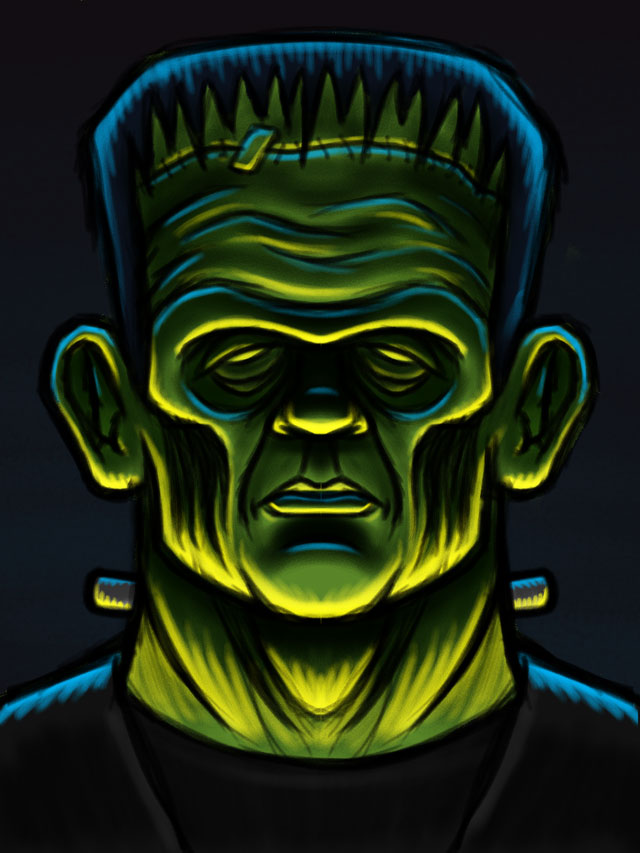 Frankenstein's Monster Sketch 02
