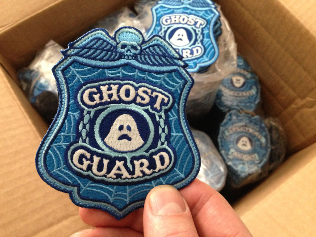 Ghost Guard Embroidered Patch Box